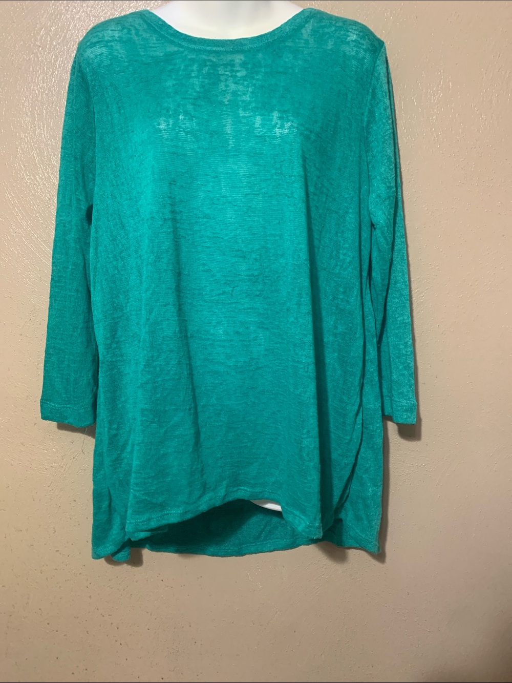 Philosophy XXL Lightweight Boatneck Tunic in Teal Green NWT